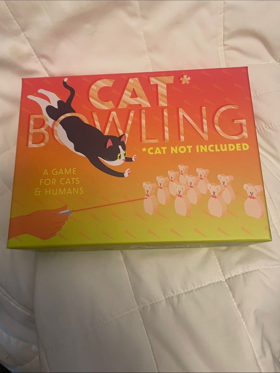 Other - Cat Bowling Game for Cats & Humans - Orange Gradient